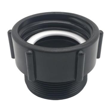 Imagem de Esquirla Adaptador de drenagem ibc, mangueira de jardim, rosca grossa masculina para rosca fina, peças sobressalentes pp, conector de plugue de drenagem para