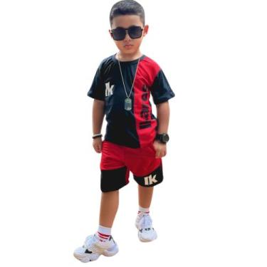 Imagem de Roupa Infantil Conjunto Masculino Moda Bloqueirinho - Ikaros Kids, Ver