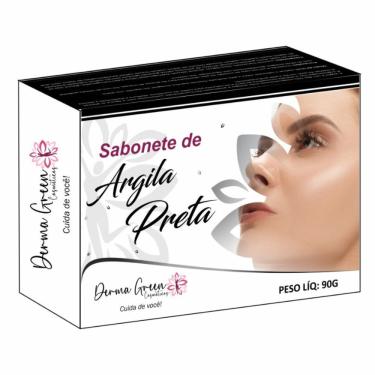 Imagem de Sabonete de argila preta 90G derma green cosméticos
