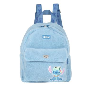 Imagem de Mochila Plush Peluciado Stitch Feminina Moderna Casual