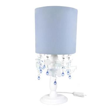 Imagem de Abajur Madeira Cristais Meios de Transporte Quarto Bebê - Potinho de m