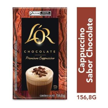 Imagem de Cappuccino Premium L'OR Chocolate 8 uni.