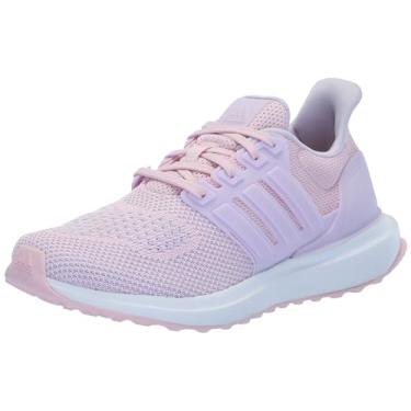 Imagem de adidas Tênis infantil unissex Ultrabounce DNA, Rosa transparente/lavanda gelo/branco, 2.5 Little Kid