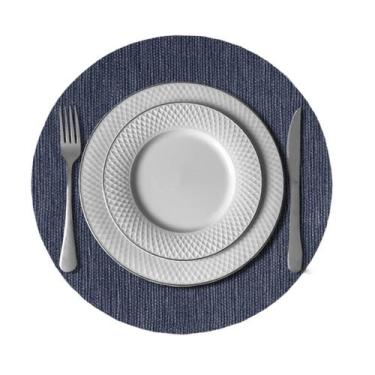 Imagem de 30 Jogo Americano Redondo Restaurante Bar Ju Az - Idealiza