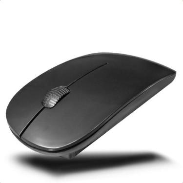 Imagem de Mouse Sem Fio Óptico Moderno Longo Alcance 10M Conector USB Durável - 