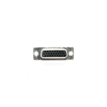 Imagem de Dbaf-26 Conector Hd 26v Femea Metaltex, Cromado e Preto