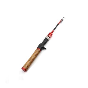 Imagem de Vara de pesca vara de pesca telescópica isca de vara de pesca peso 1-5 g crianças iniciantes pegam vara de peixe pequena tão macia e lenta equipamento de pesca (180 cm)