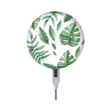 Imagem de Capa Protetora Contra Poeira Para Ventilador De Planta Verde 40-50CM C