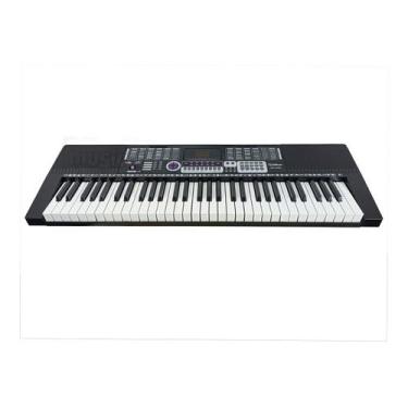 Imagem de Teclado Musical Para Iniciantes Waldman KEP-6100X Preto 61 teclas