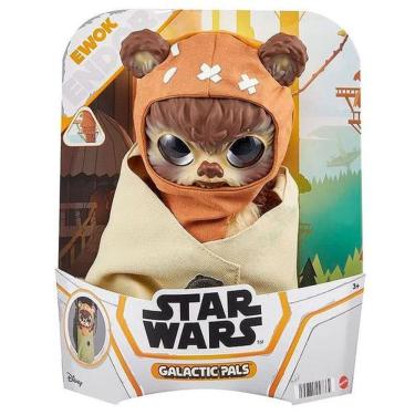 Imagem de Pelucia Star Wars Amigos Galacticos - Ewok - GYT66 MATTEL
