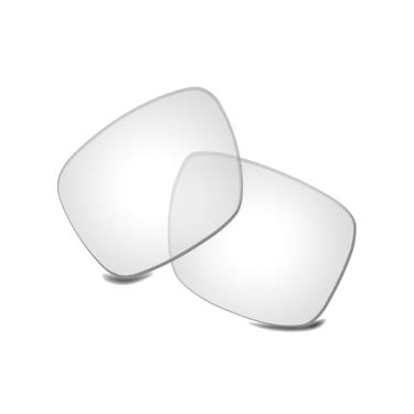 Imagem de Bwake Lentes de reposição para óculos de sol Ray-Ban Meta Wayfarer RW4006 50 mm - HD transparente - antiluz azul não polarizada