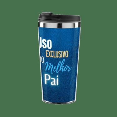 Imagem de Copo térmico dia dos pais exclusivo melhor pai 450 ml inox