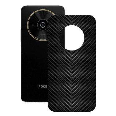 Imagem de Película para Xiaomi Poco C61 - Traseira de Fibra de Carbono Preta - Gshield