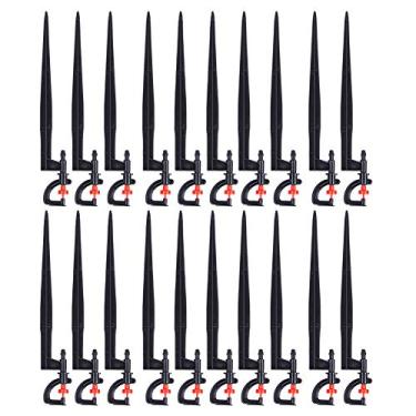 Imagem de Karlak Bocal de Pulverização de Rotação de 360 ​​graus para Gramado de Jardim, Irrigação Completa, Ampla Faixa de Pulverização, Aspersor de Rotação de 360 ​​graus, Aspersor de