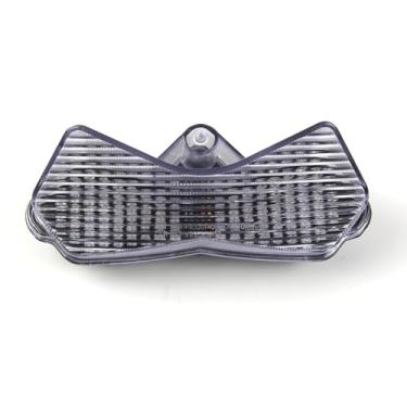 Imagem de Lanterna traseira de LED transparente Arashi para Kawasaki Ninja ZX6R ZX636 2003-2004, Z1000 2003-2006, luz traseira de freio de seta, acessórios de substituição de motocicleta integrados