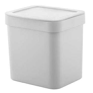 Imagem de Ou Lixeira de bancada 4,7L Branco Linha Trium