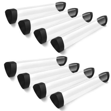 Imagem de Dual-Cap Prism Playmat Tube – 2-Sided Openable TCG Playmat Case, Anti-Roll Storage Holder (8-Pack)