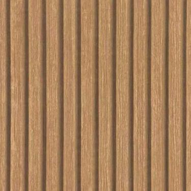 Imagem de Papel de Parede 10 METROS x 45CM Adesivo Autocolante para Sala Quarto Conveniente E Eficiente Elegante E Prático(Ripado 1)