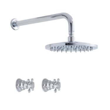 Imagem de MAC Metais Vintage, Chuveiro de Parede com Acabamento Cromado Vintage DOCOL