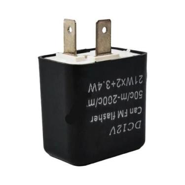 Imagem de Relé De Pisca-Pisca LED Ajustável Para Motocicleta 12V Luzes Indicador