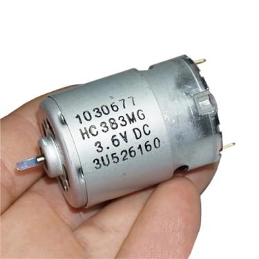 Imagem de HC383 DC 3,6 V 380 motor de partida eletrônico eixo D 18000 rpm ferramenta de alta velocidade modelo ferramenta de chave de fenda de partida eletrônica