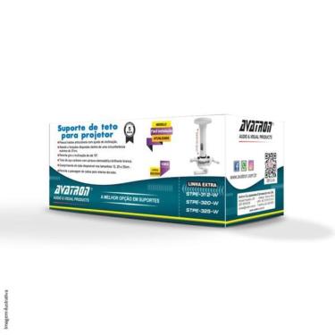 Imagem de Suporte Avatron De Teto Projetor 20 Cm Stpe 320W