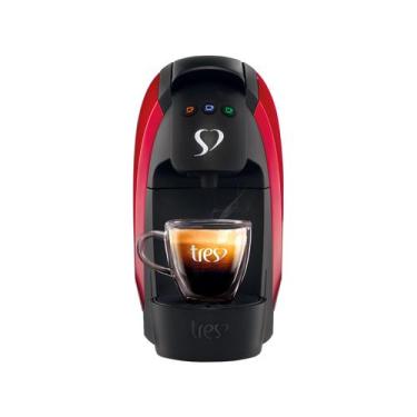 Imagem de Cafeteira Expresso TRES Luna Vermelha, Vermelho, 220V