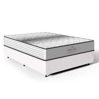 Imagem de Cama Box com Colchão de Molas Ensacadas Double Face Essence Probel Casal 138cm