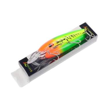 Imagem de Isca De Pesca LINGYUE Big Minnow De 16cm 26g Para Mergulho Profundo Co