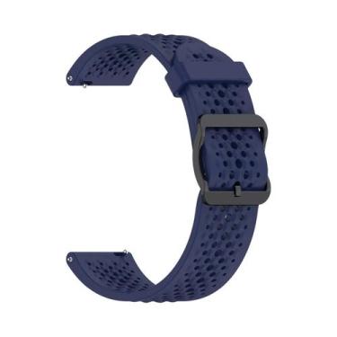Imagem de Pulseira De Silicone Esportiva De 20mm 22mm Para Amazfit Bip 6 GTR 3/4