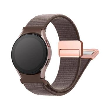 Imagem de Pulseira Magnética De Nylon De 40mm 44mm 45mm 47mm Para Samsung Galaxy