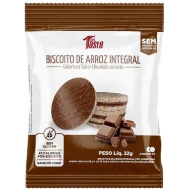 Imagem de Biscoito de Arroz Integral com Cobertura 22g - Mrs Taste Quantidade:1 