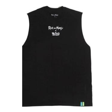 Imagem de Regata Lost x Rick and Morty - Preto-Masculino