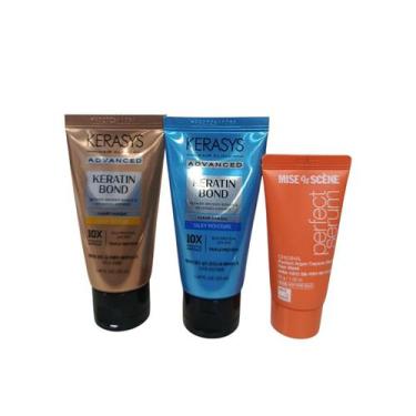 Imagem de Mise & Kerasys Trio Mini Máscaras (Perfect Sérum 30ml + Deep Repair 50