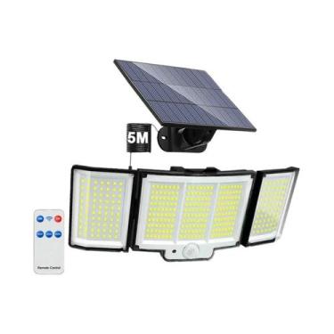 Imagem de Luzes De Inundação Externas Com Sensor De Movimento Alimentadas Por En