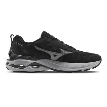 Imagem de Tênis Mizuno Wave Dynasty 7 - Preto, Preto, 41