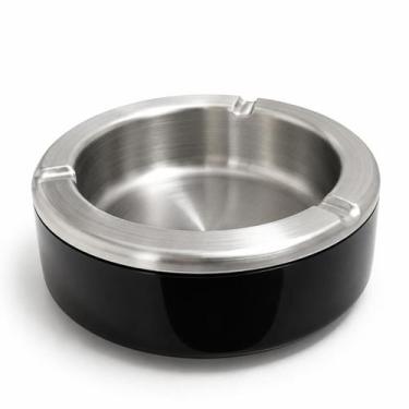 Imagem de Cinzeiro de Metal Redondo 11 cm 3 Apoios - Lua Mística Original