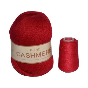 Imagem de Fio De Lã Cashmere Para Tricô De Cachecol De Bebê 70g - Fio Para Croch