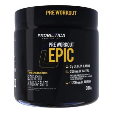Imagem de Suplemento em Pó Epic 300g Probiótica - Sabor Tipo Energétic - Congrat
