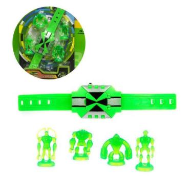 Ben 10 Relogio - Omnitrix Omni-Strike 10 Aliens Com Luz E Som