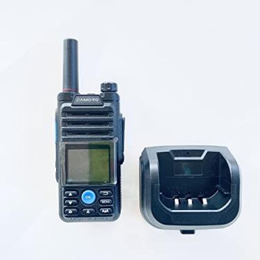 Imagem de Transceptor GPS 6800 mAH 4G Zello Walkie Talkie WiFi sem fio Bluetooth Real PTT Poc Rádio à prova d'água, rádio bidirecional de longo alcance Android Walkie Talkie para adultos e crianças (adicionar carregador)