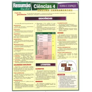 Imagem de Livro - Resumão Escolar - Ciências 4: Terra e Espaço: Ensino Fundamental - Sérgio Noriaki Sato e Dr. Mario Lincoln Etcbehere