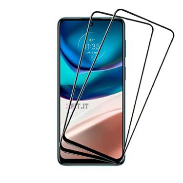 Imagem de Kit 2x Películas 5D Cerâmica Compatível com Motorola Moto G42 + Kit Aplicação