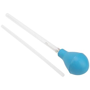 Imagem de 01 02 015 Bomba de estômago de pesca com mosca, ferramenta universal de pesca com mosca, plástico humanizado leve portátil para acessórios de pesca ao ar livre