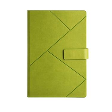 Imagem de A5 B5 Business Notepads Diários de Couro Caderno Para Meninas Diário, Verde, B5