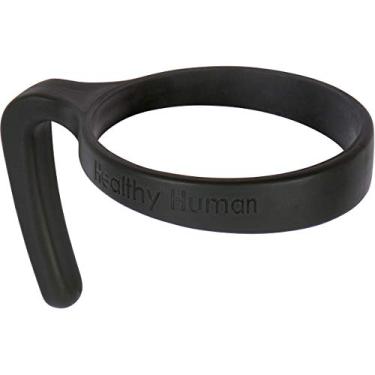 Imagem de Healthy Human Alça de copo Grip N Sip Cruiser – Serve para o Tumbler Cruiser de 946 ml com canudo de aço inoxidável e tampa transparente – Grande (para o tamanho de 946 ml)