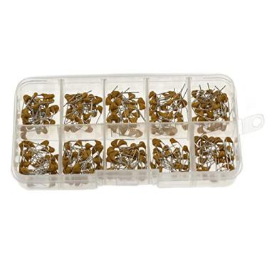 Imagem de TECKEEN Kit sortido de capacitores de cerâmica multicamadas 300 peças de alta precisão 10 valores 50 v 20 pf 30 pf 47 pf multicamadas