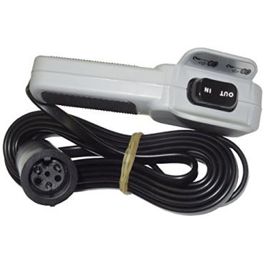Imagem de WARN 64849 Controle remoto de guincho manual com cabo de borracha para ATV e guinchos laterais x laterais, cinza