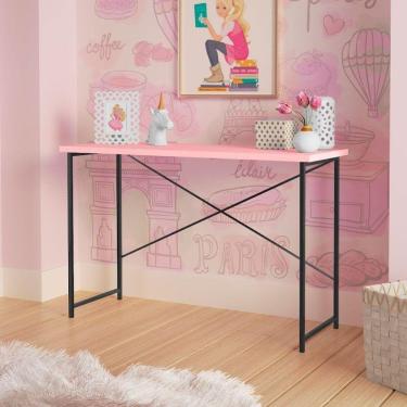 Imagem de Aparador Industrial Infantil Princesa Aço Carbono Klm Preto-rosa