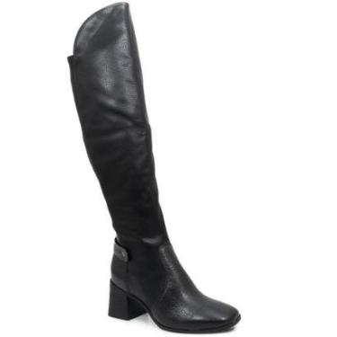 Imagem de Bota Over Bico Quadrado Salto Bloco Bottero 361804-Feminino